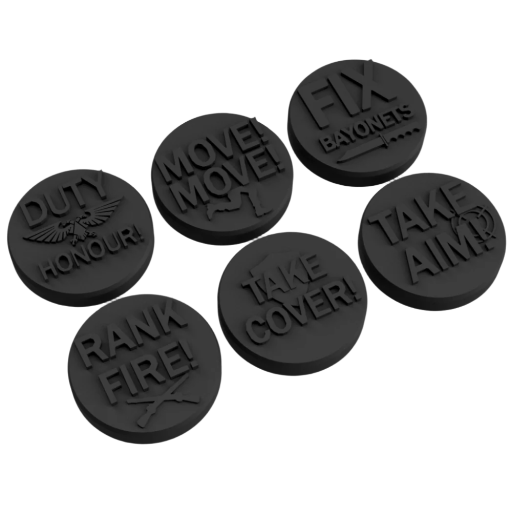 Astra Militarum Order Tokens